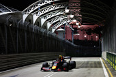 Singapores GP: 3. frie træning - Leclerc langt foran Vettel