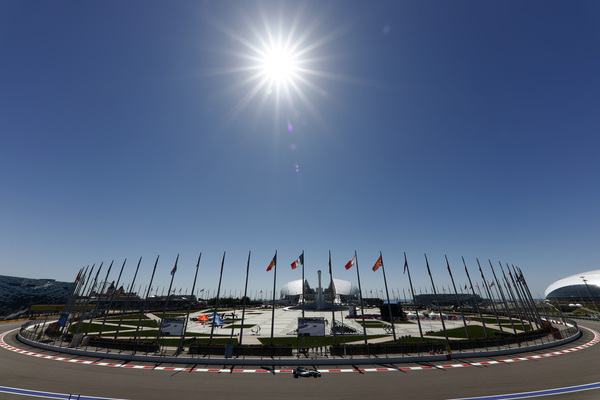 Billeder fra Ruslands Grand Prix 2017. Lance Stroll under fredagens frie træninger