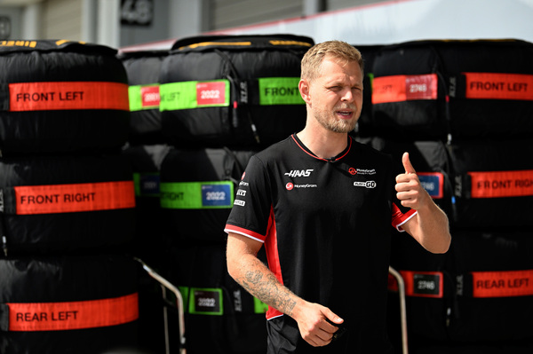 Tilfreds Kevin Magnussen fra Moneygram Haas F1 Team til Japans GP